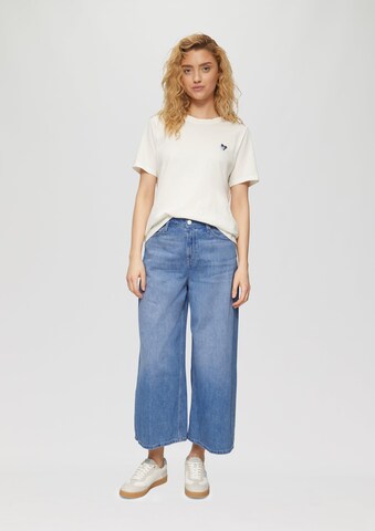 s.Oliver Wide leg Jeans in Blue: front