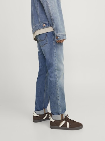 JACK & JONES Regular Дънки 'JJIClark JJOriginal' в синьо
