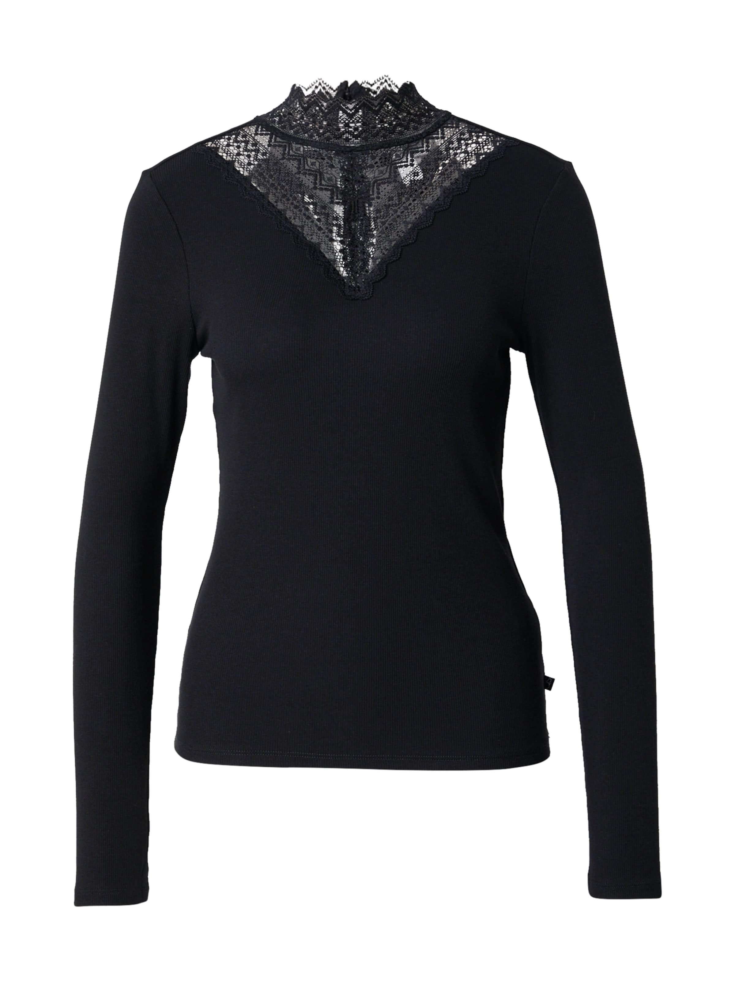 QS Shirt in Schwarz: Vorderseite