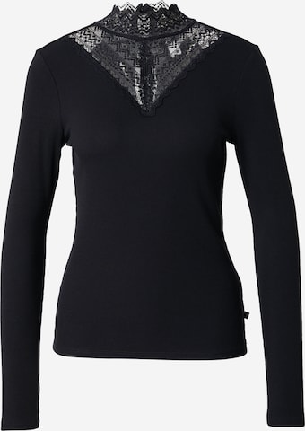 QS Shirt in Schwarz: Vorderseite