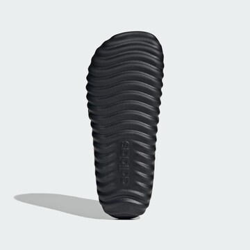 melns ADIDAS SPORTSWEAR Ādas čības 'Adissage'
