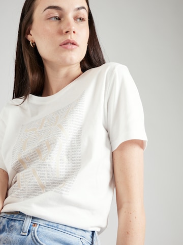 T-shirt COMMA en blanc