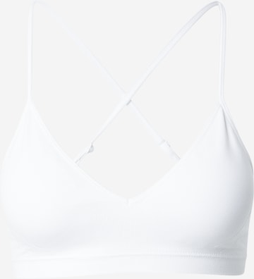 Soutien-gorge de sport 'Smooth' ICANIWILL en blanc : devant
