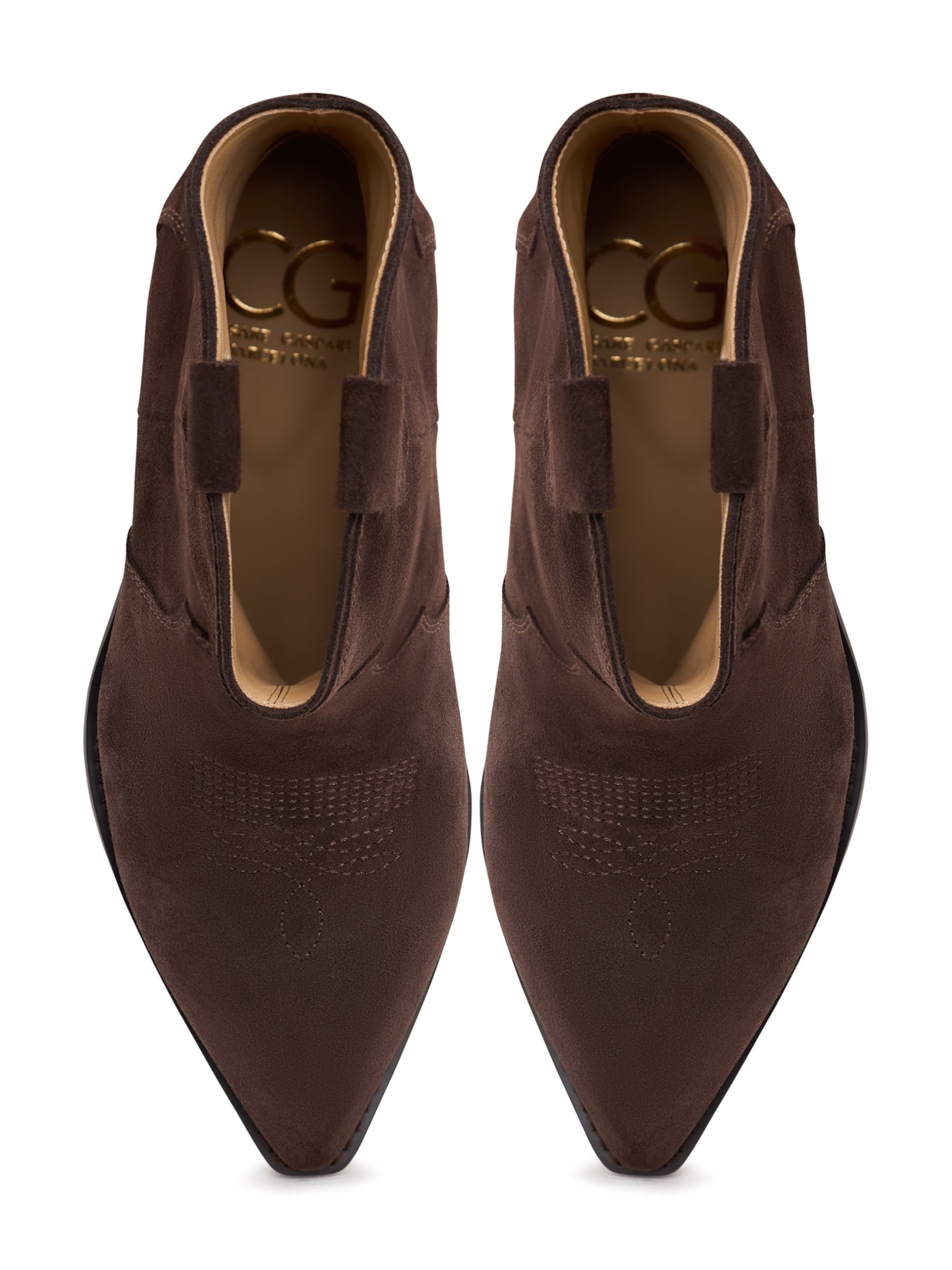 CESARE GASPARI Cowboy boot in Brown