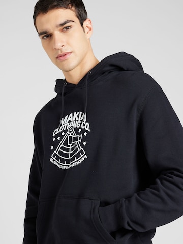 MAKIA Sweatshirt 'Sextant' in Schwarz