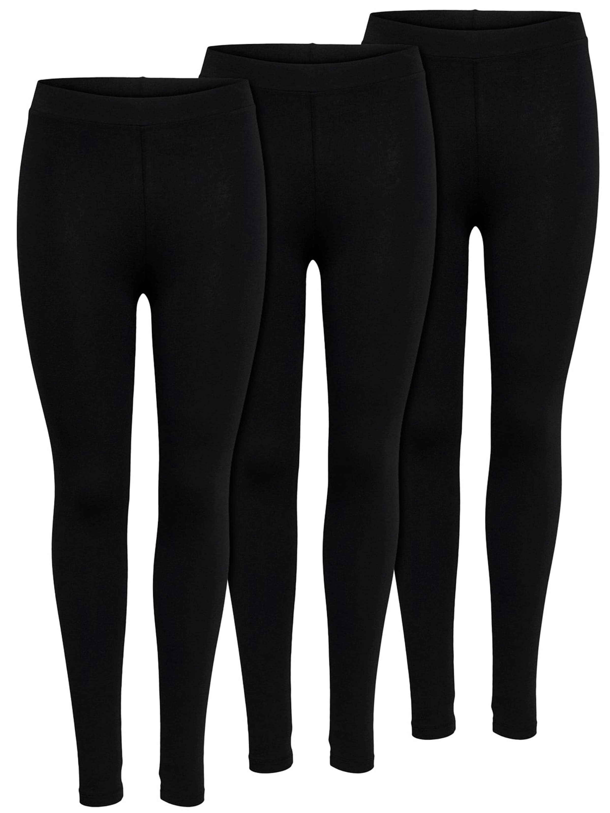 ONLY Skinny Leggings in Schwarz: Vorderseite