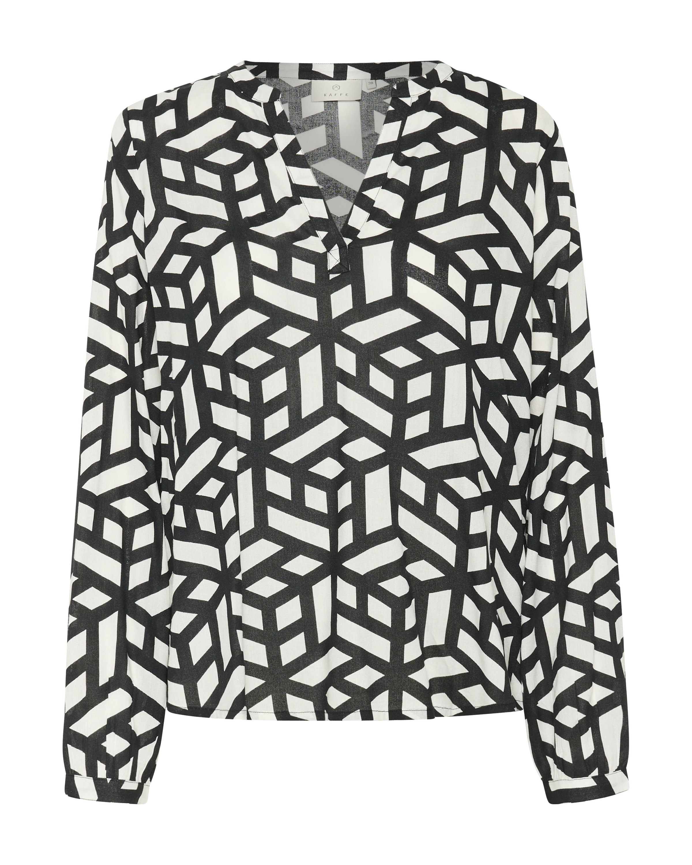 Kaffe Bluse 'KAJalie' in Weiß: Vorderseite