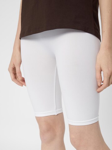 Skinny Pantalon 'London' PIECES en blanc