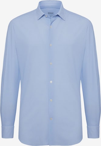 Regular fit Camicia di Boggi Milano in blu: frontale