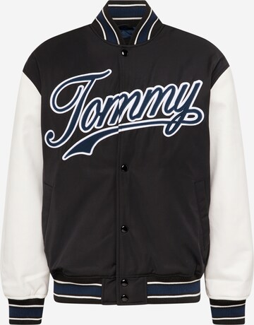 Tommy Jeans Between-Season Jacket in Black: front