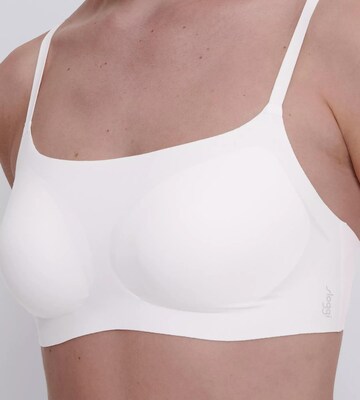 Bustino Reggiseno 'Zero Feel 2.0' di SLOGGI in bianco