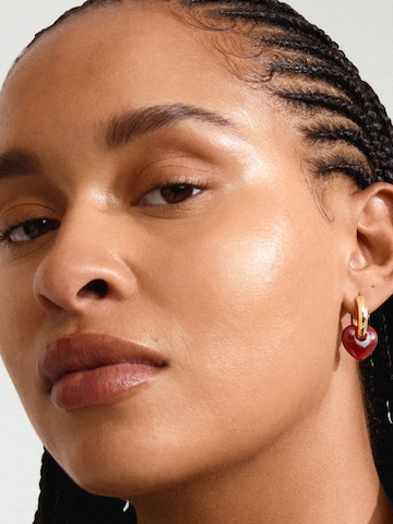 Pilgrim Earrings 'Kendall' in Gold: front