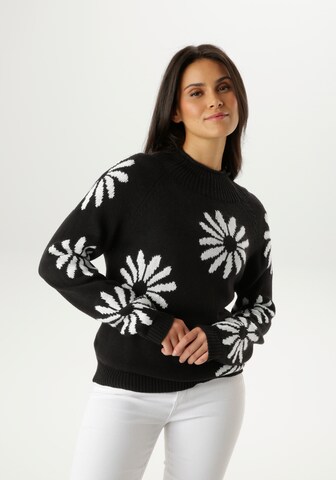 Aniston SELECTED Sweater in Black