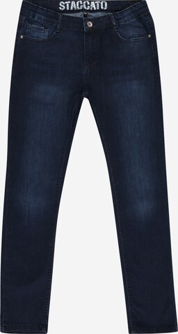 Jeans de la STACCATO pe albastru: față