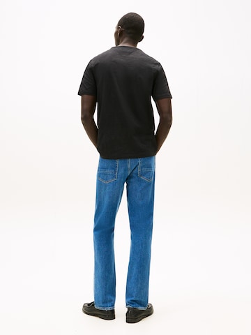 TOMMY HILFIGER Shirt 'PALM TREE' in Black
