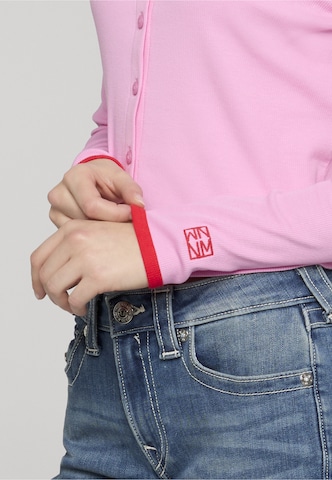 Cardigan Noisy may en rose