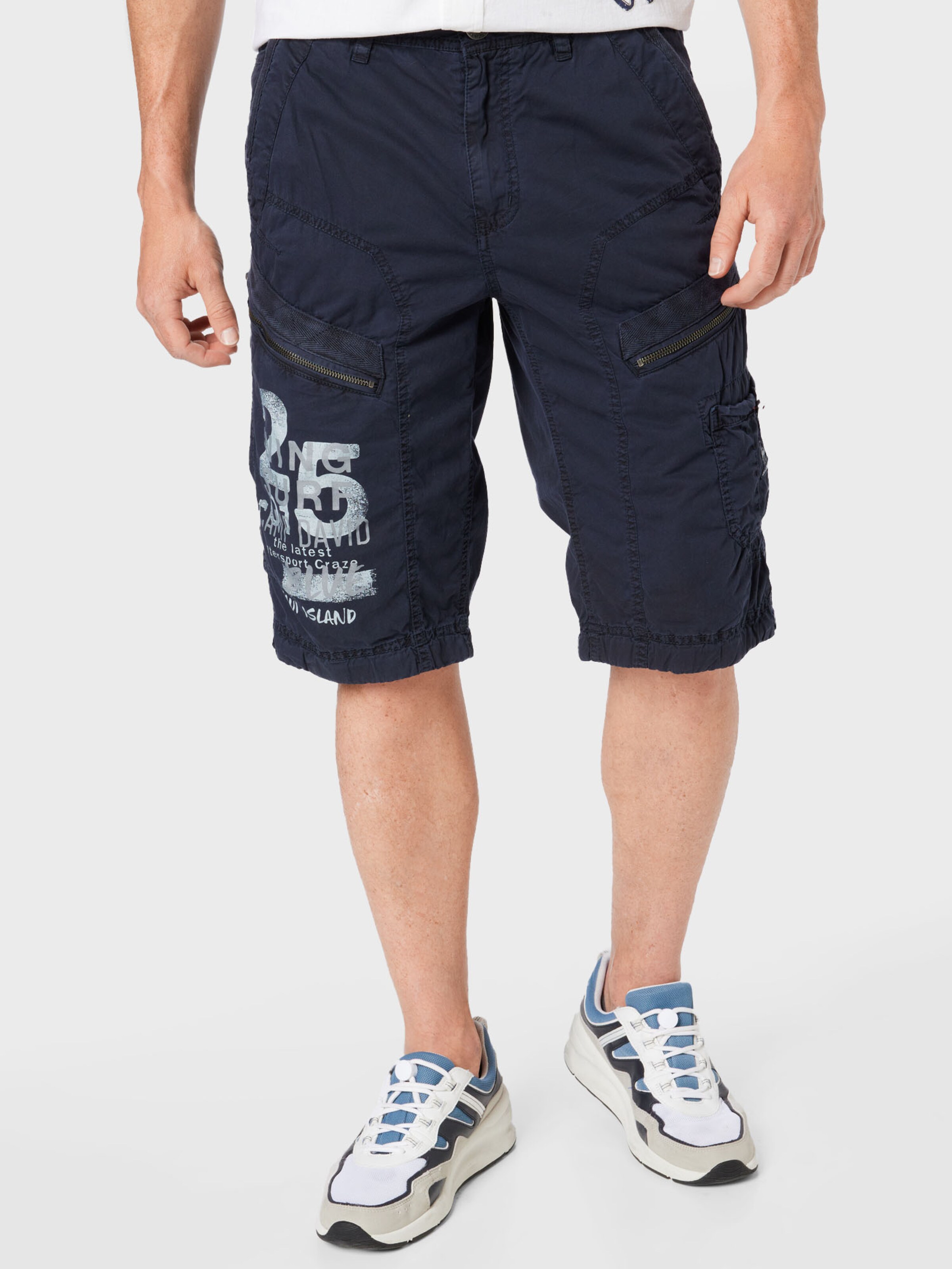 Männer Große Größen CAMP DAVID Hose 'Skater' in Marine - MJ65184 Männer Große Größen CAMP DAVID Hose 'Skater' in Marine - MJ65184