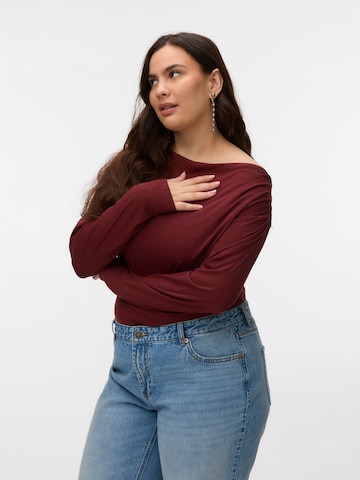 Vero Moda Curve Top in Brown
