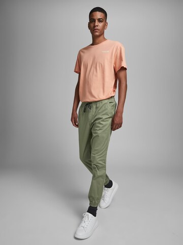 JACK & JONES Дънки Tapered Leg Панталон 'Gordon Lane' в зелено