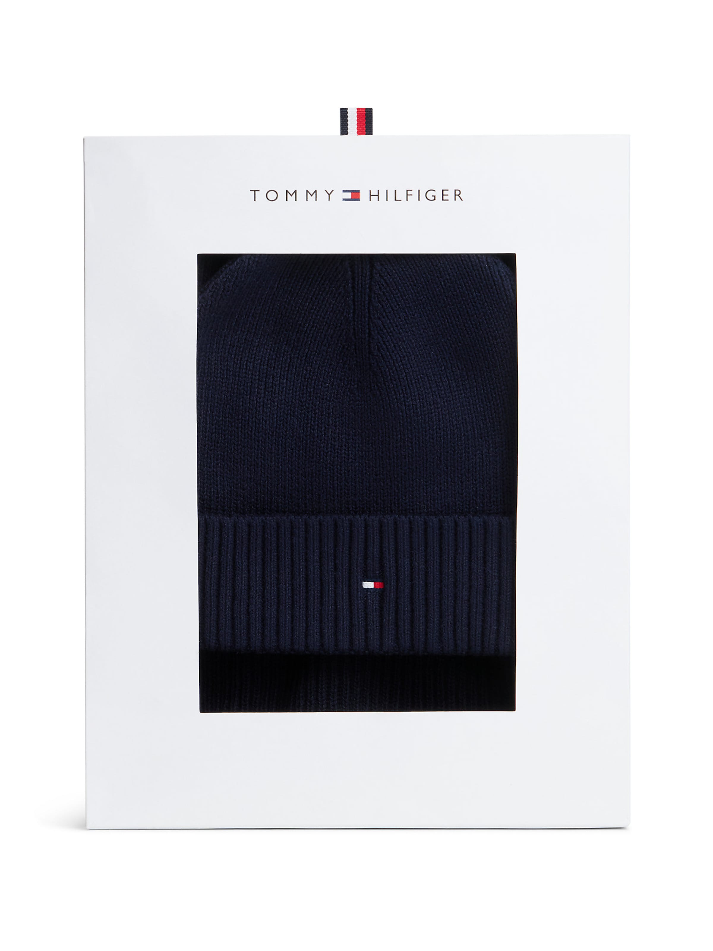mėlyna TOMMY HILFIGER Megzta kepurė