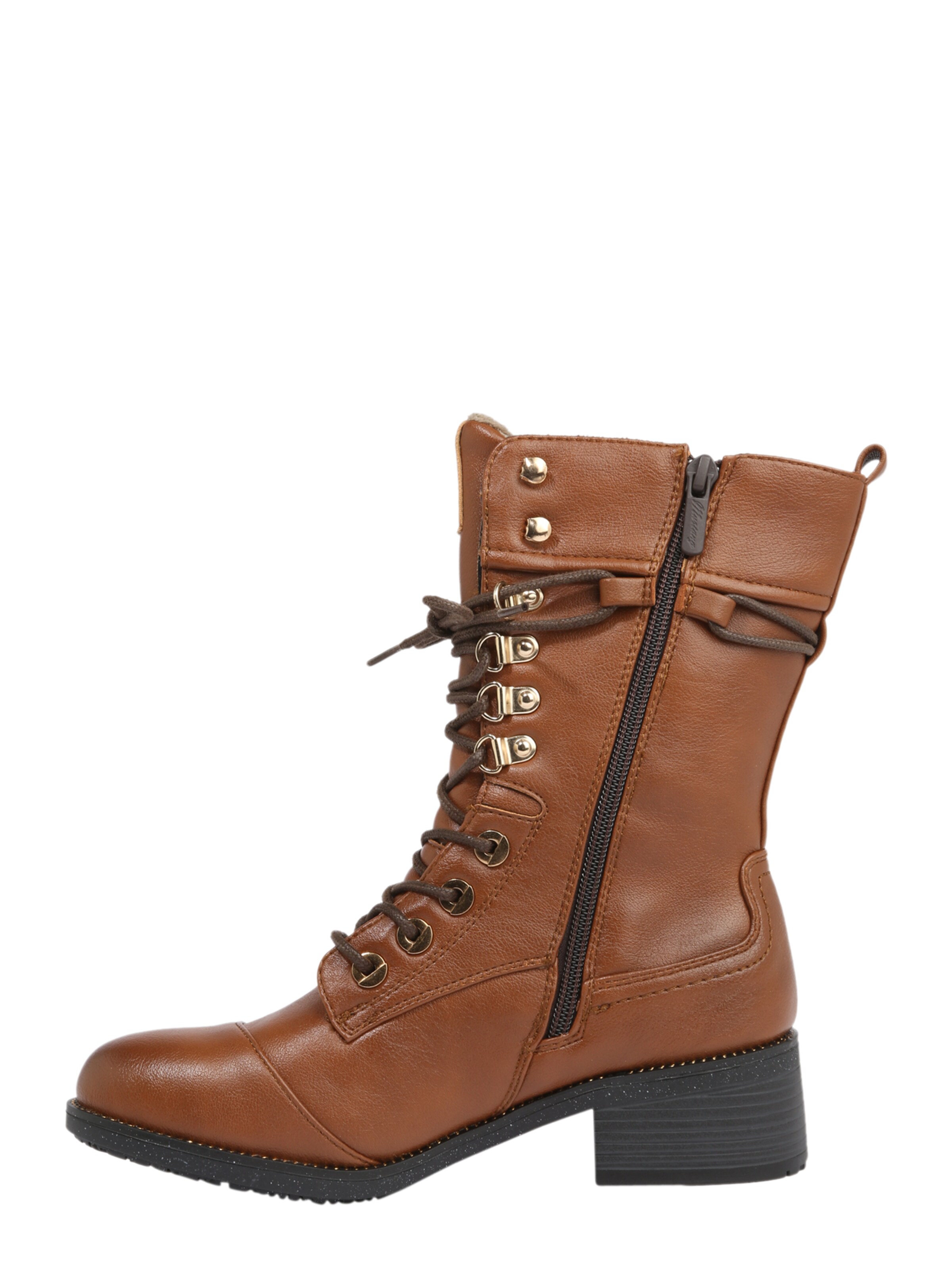 MUSTANG Schnürstiefel in Braun