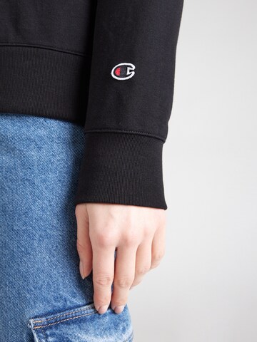 Felpa di Champion Authentic Athletic Apparel in nero