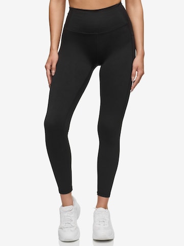 Skinny Leggings 'F301' Tazzio en noir : devant