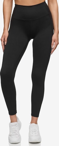 Skinny Leggings 'F301' Tazzio en noir : devant