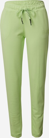 Effilé Pantalon Soccx en vert : devant