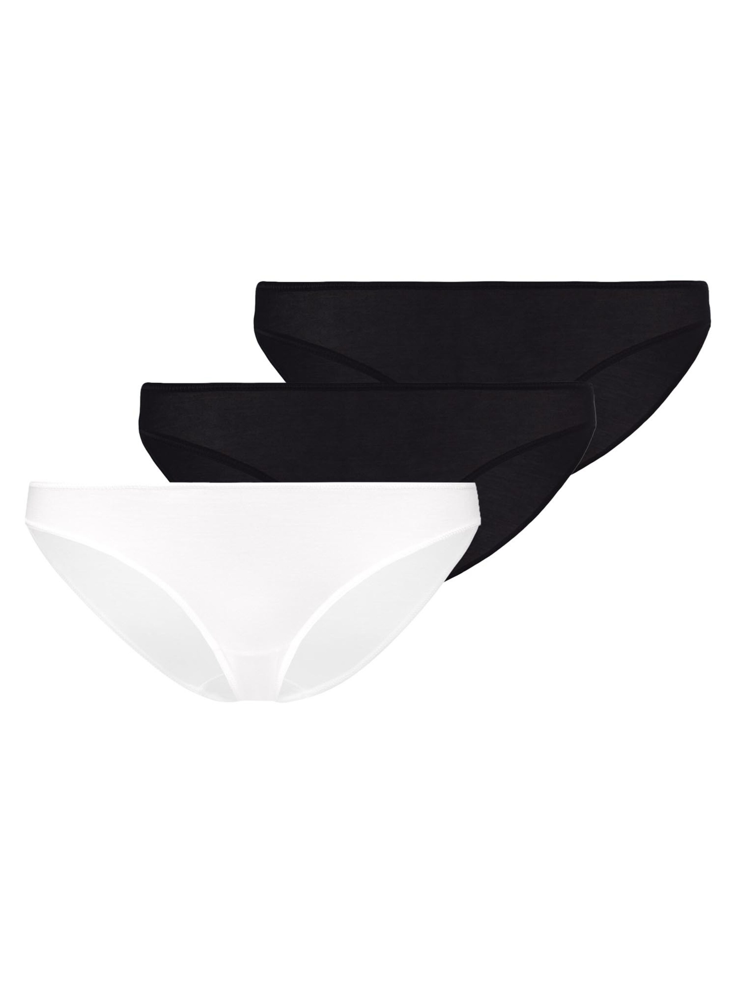 Hanro Slip 'Ultralight'‌‌‌ in Schwarz: Vorderseite
