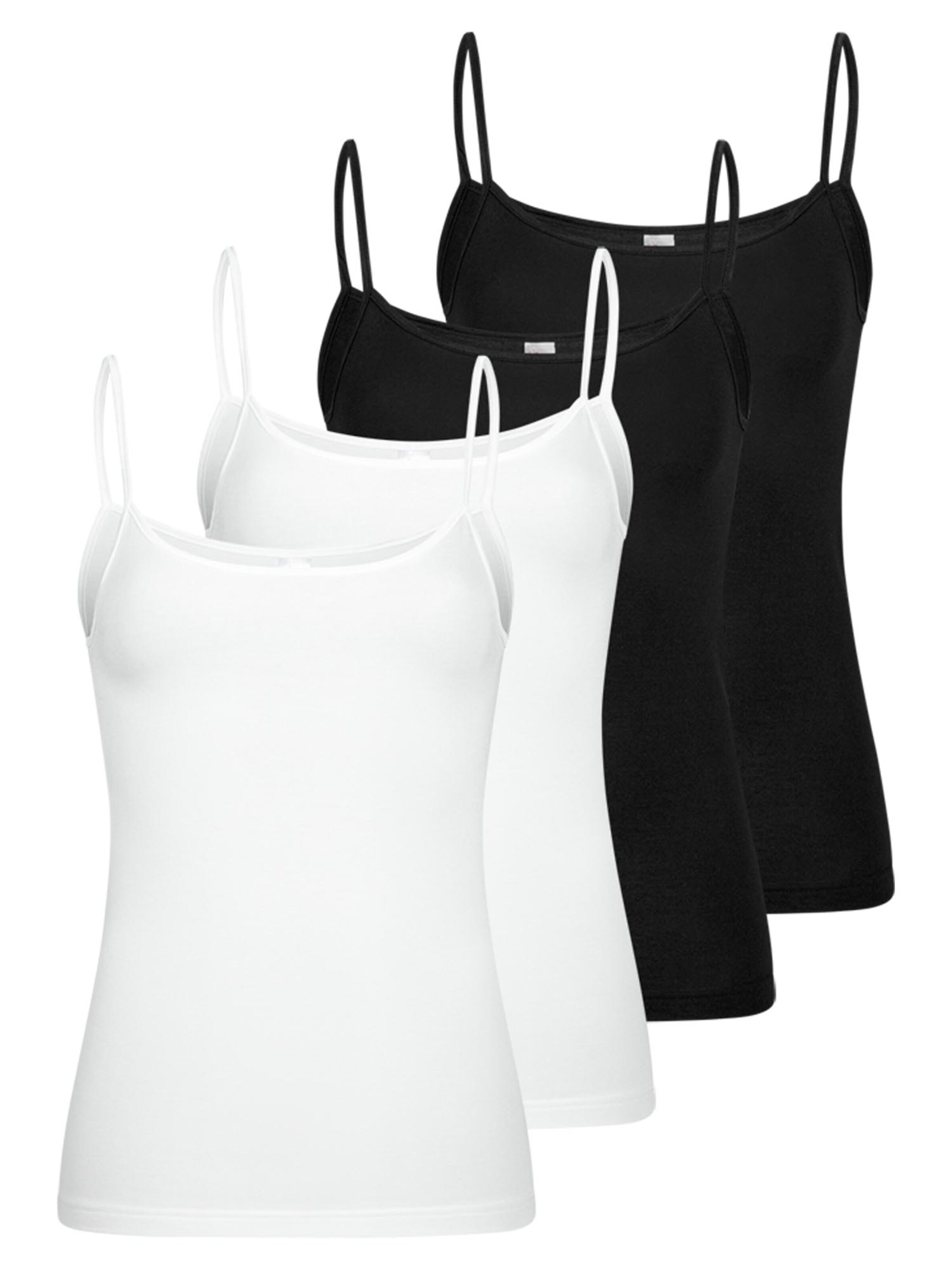 Nina von C. Undershirt 'Motion' in Black: front
