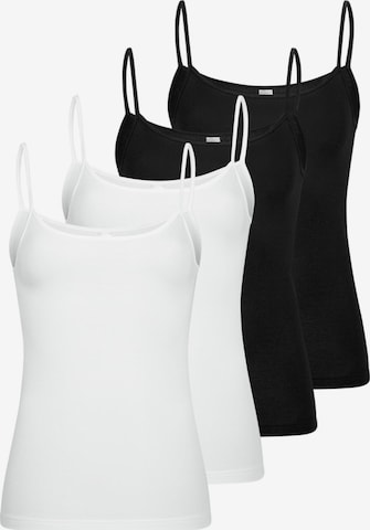 Nina von C. Undershirt 'Motion' in Black: front