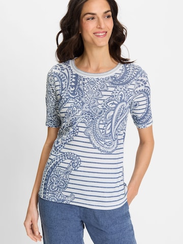 T-shirt Olsen en bleu : devant