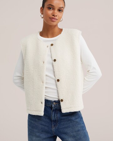 WE Fashion - Colete em bege: frente