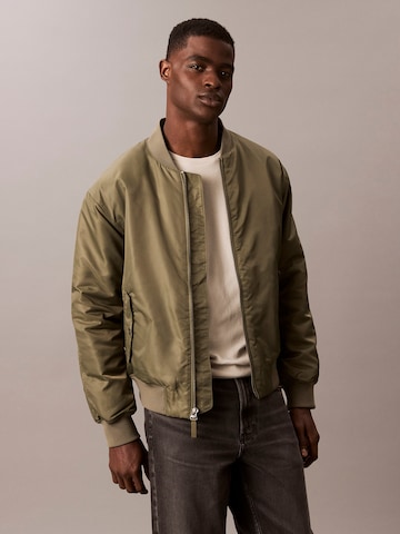 Veste mi-saison Calvin Klein Jeans en beige : devant