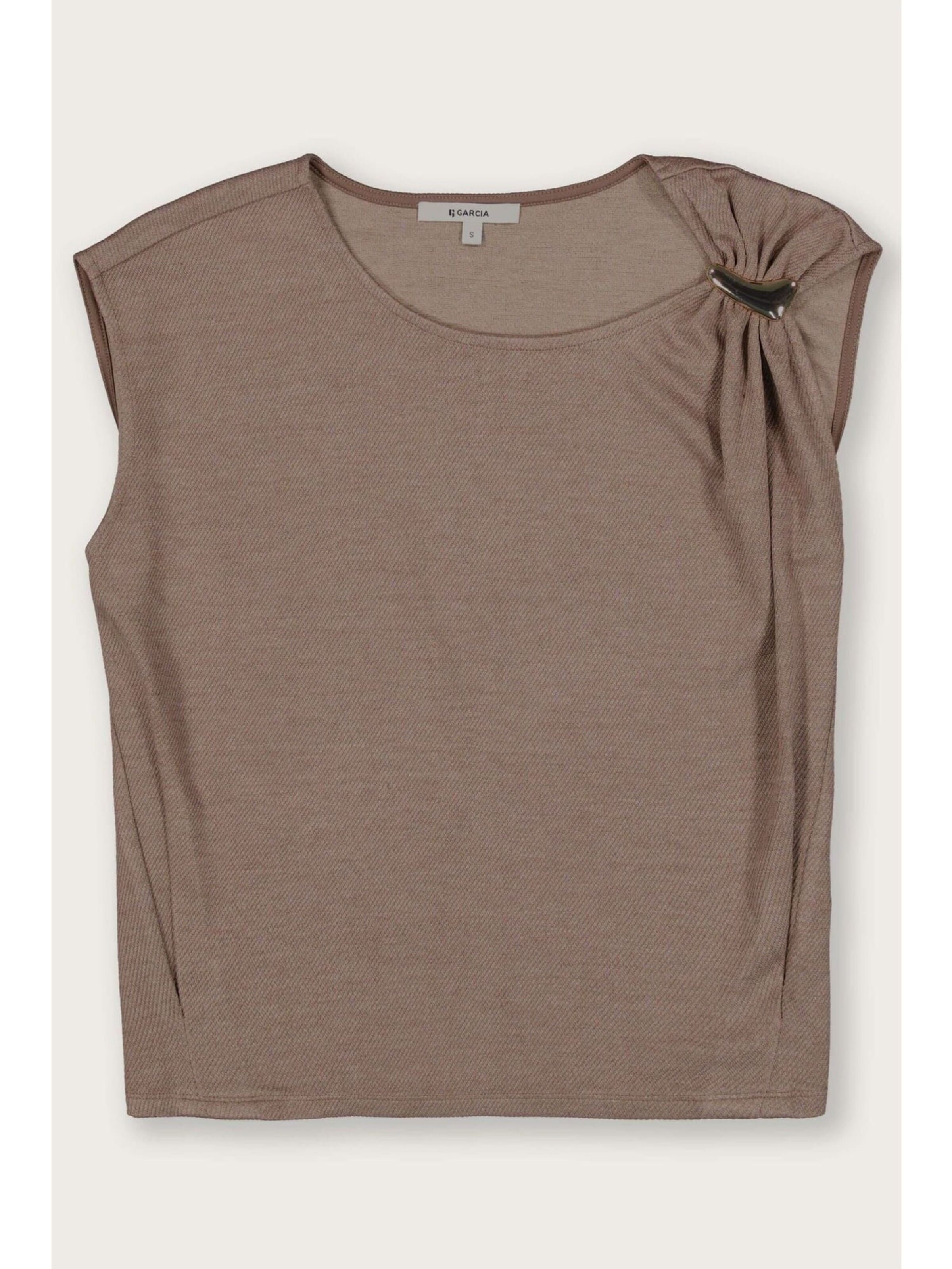 GARCIA Top in Grey: front