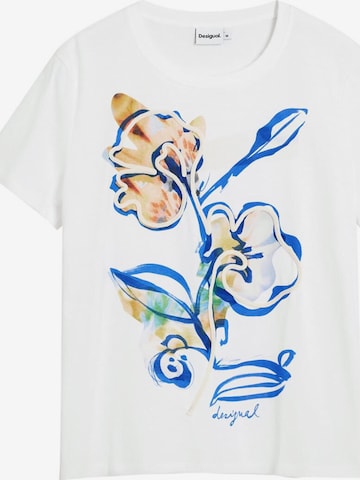 balta Desigual Marškinėliai: priekis