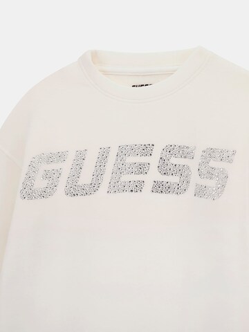 GUESS Sweatshirt 'Scuba' in White