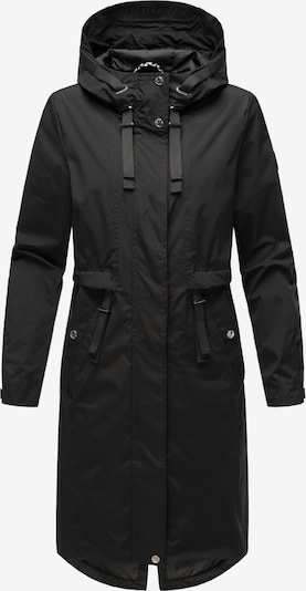 NAVAHOO Raincoat 'Silberperlee' in Black, Item view