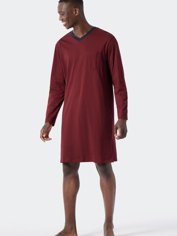 Pyjama long SCHIESSER en rouge