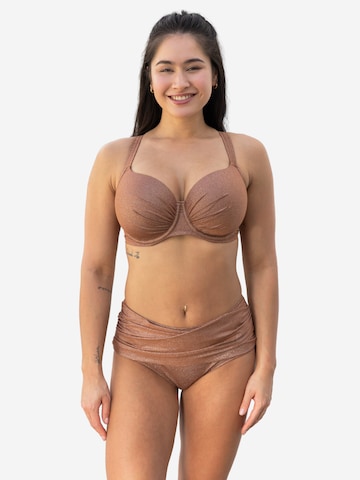 SugarShape Τοπ μπικίνι 'VALENCIA' σε μπρονζέ