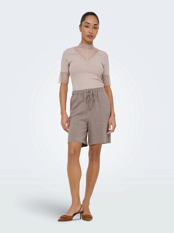 ONLY Loosefit Nadrág 'ONLSIESTA' - barna