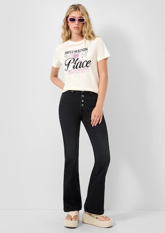 QS Flared Jeans ' REENA ' in Grey