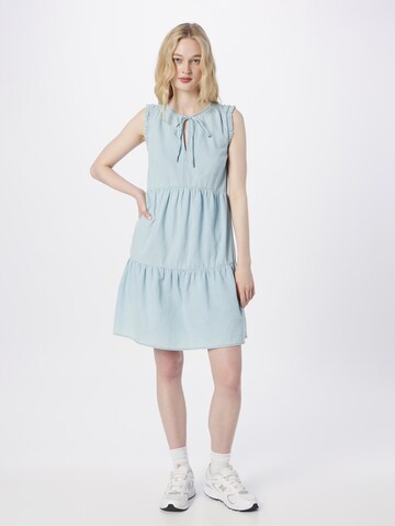 GARCIA Summer Dress in Blue: front