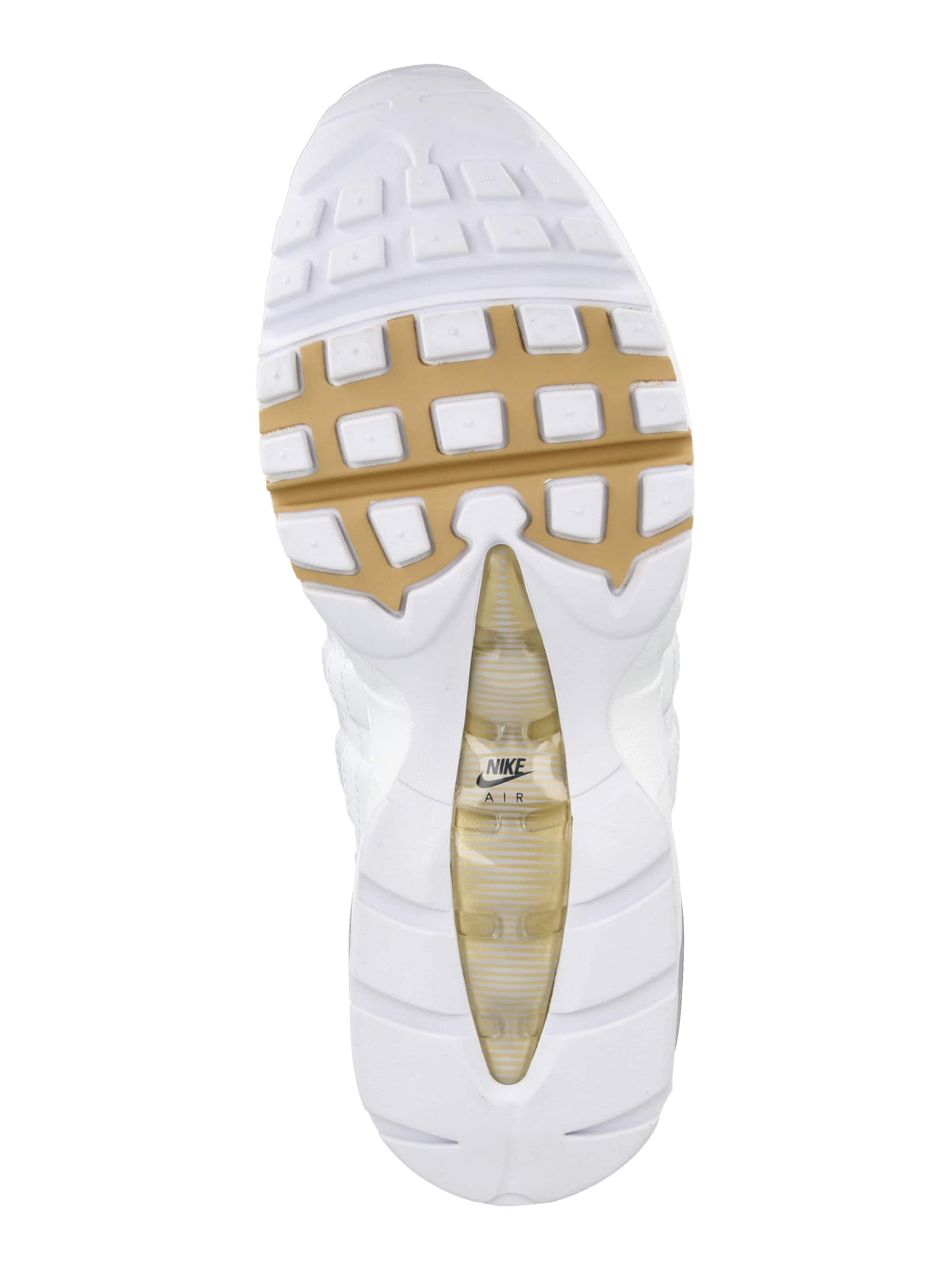 Nike Sportswear Låg sneaker 'Air Max 95 Big Bubble' i vit: botten