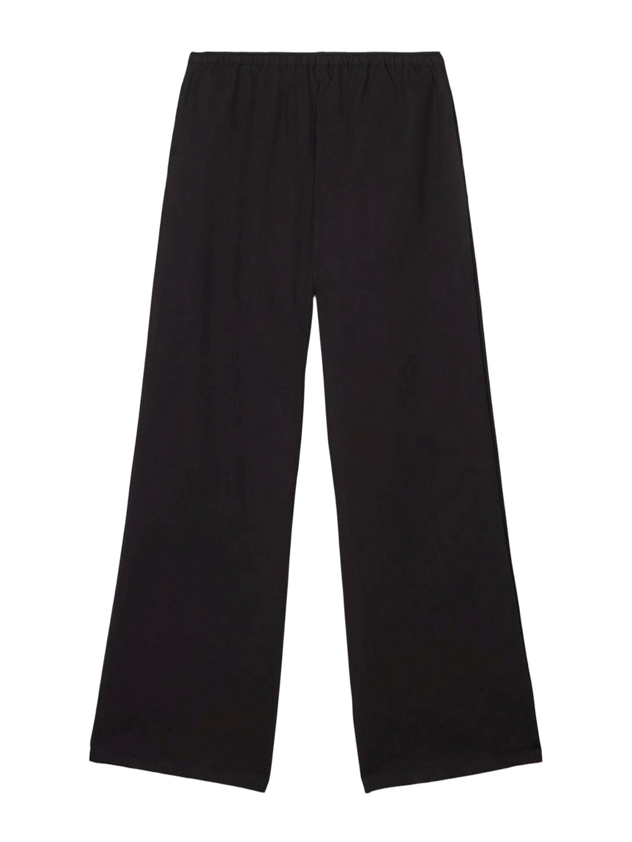 BALMOHK Wide Leg Hose in Schwarz