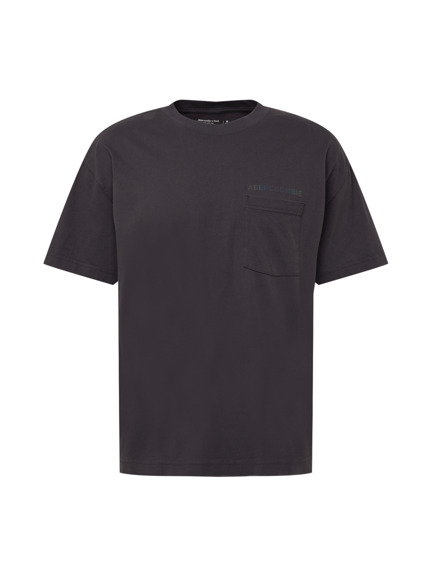 Koszulki D6h1b Abercrombie & Fitch Koszulka w kolorze Antracytowym 