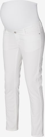 Slimfit Pantaloni di Esprit Maternity in bianco: frontale