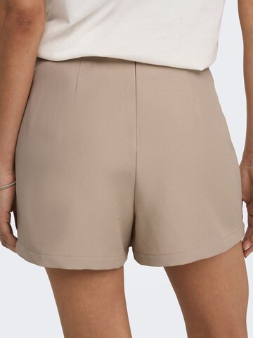 ONLY Regular Shorts 'Thea' in Beige