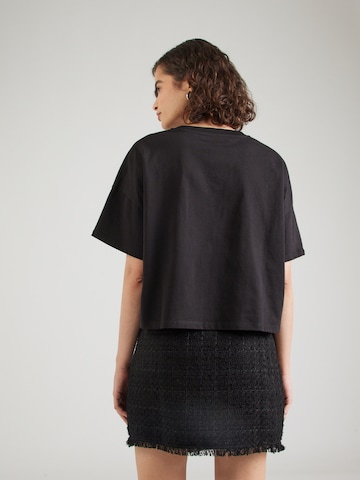 Karl Lagerfeld Μπλουζάκι σε μαύρο: πίσω